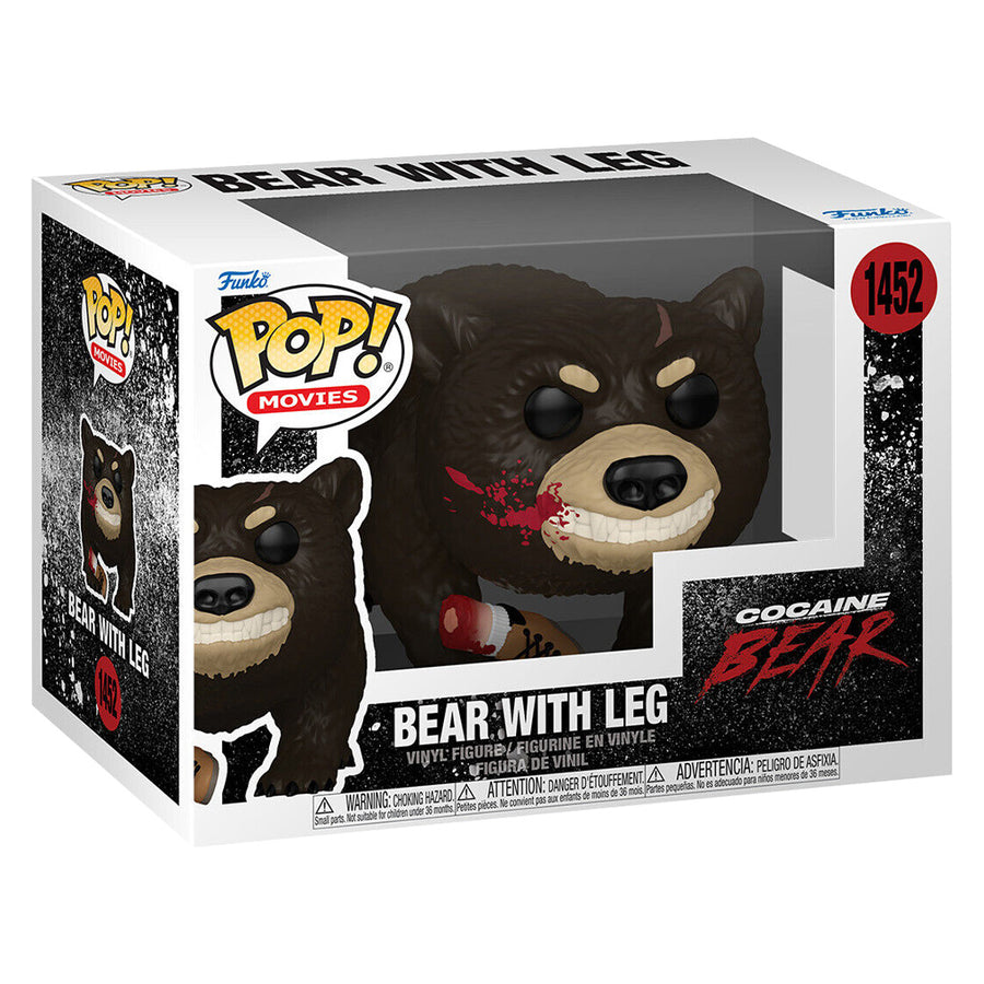 FUNKO POP MOVIES COCAINE BEAR - BEAR WITH LEG 1452