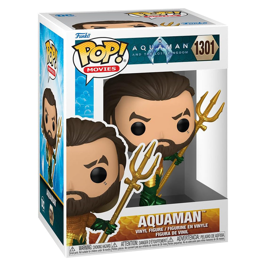 FUNKO POP MOVIES DC AQUAMAN AND THE LOST KINGDOM - AQUAMAN 1301