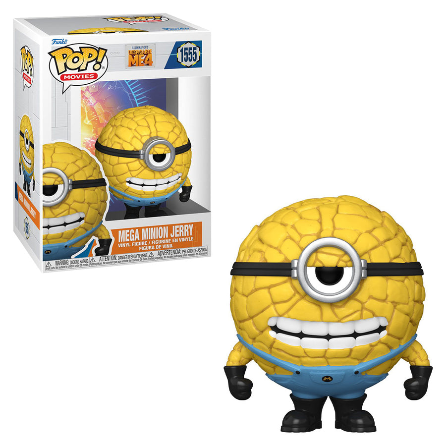 FUNKO POP MOVIES DESPICABLE ME 4 - MEGA MINION JERRY 1555 BRINDE