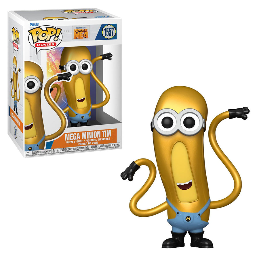 FUNKO POP MOVIES DESPICABLE ME 4 - MEGA MINION TIM 1557 BRINDE