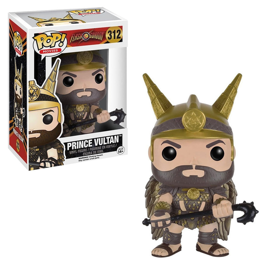 FUNKO POP MOVIES FLASH GORDON - PRINCE VULTAN 312 BRINDE