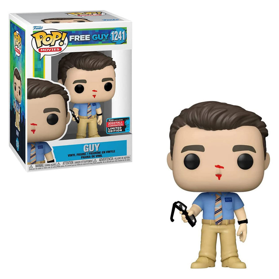 FUNKO POP MOVIES FREE GUY NEW YORK FALL CONVENTION 2022 - GUY 1241 BRINDE