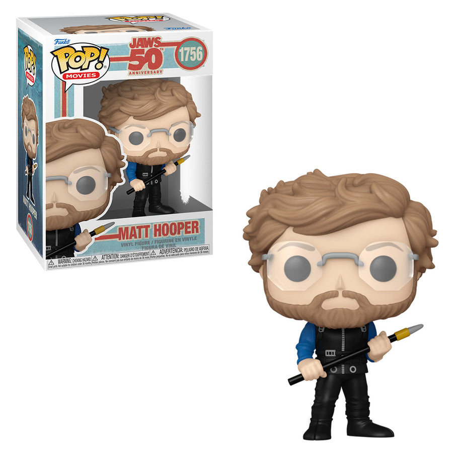 FUNKO POP MOVIES JAWS 50TH ANNIVERSARY - MATT HOOPER 1756