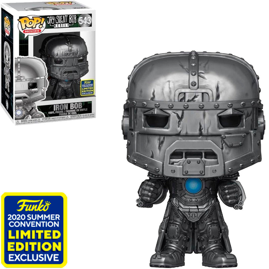 FUNKO POP MOVIES JAY & SILENT BOB SDCC 2020 EXCLUSIVE - IRON BOB 543