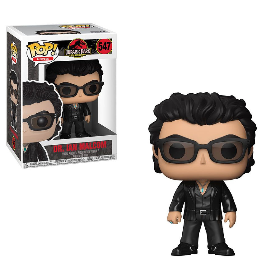 FUNKO POP MOVIES JURASSIC PARK - DR.IAN MALCOLM 547 BRINDE