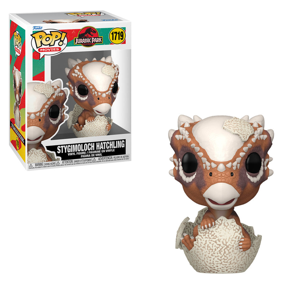 FUNKO POP MOVIES JURASSIC PARK - STYGIMOLOCH HATCHLING 1719 BRINDE