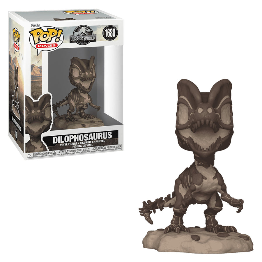 FUNKO POP MOVIES JURASSIC WORLD - DILOPHOSAURUS 1680 BRINDE