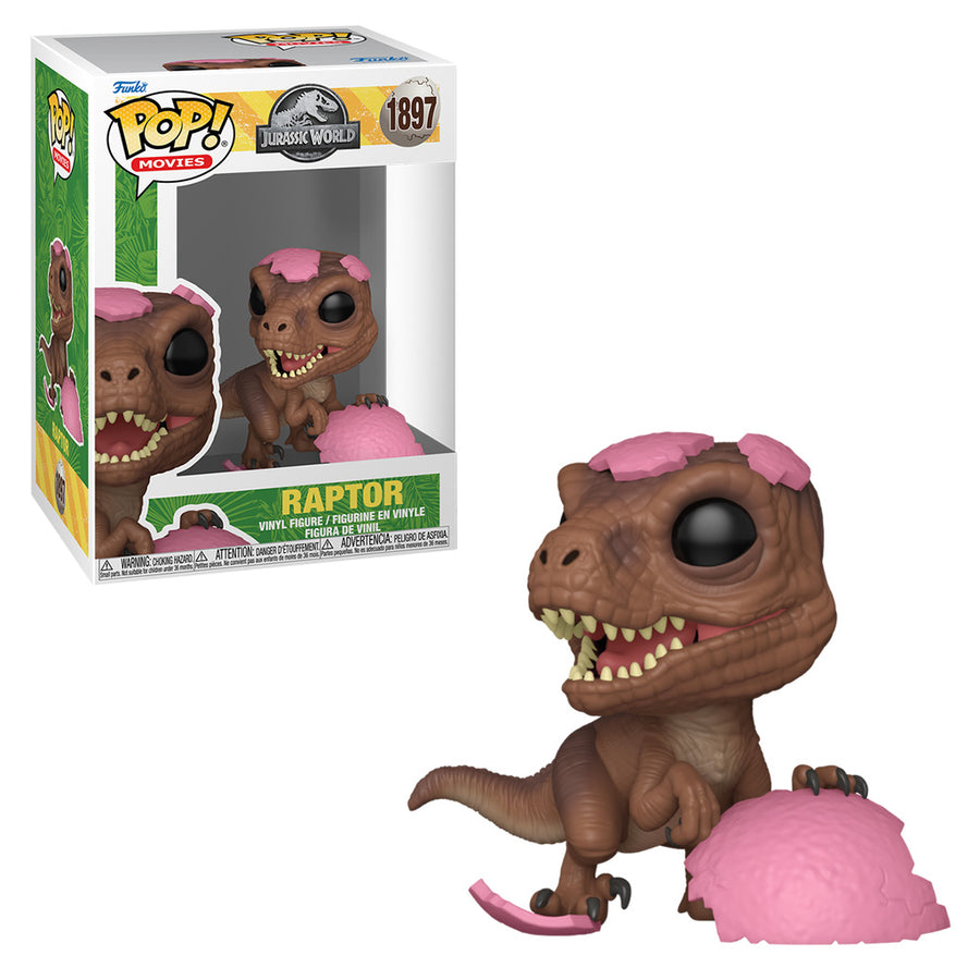 FUNKO POP MOVIES JURASSIC WORLD - RAPTOR 1897 BRINDE