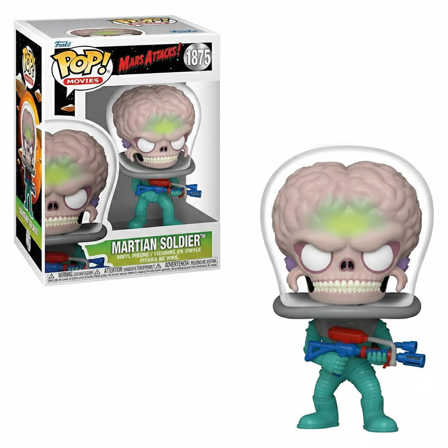 FUNKO POP MOVIES MARS ATTACKS! - MARTIAN SOLDIER 1875