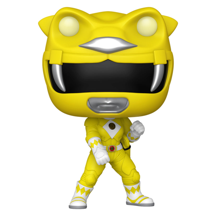 FUNKO POP MOVIES MIGHTY MORPHIN POWER RANGERS THE MOVIE - YELLOW RANGER 1781 (GLOWS IN THE DARK)