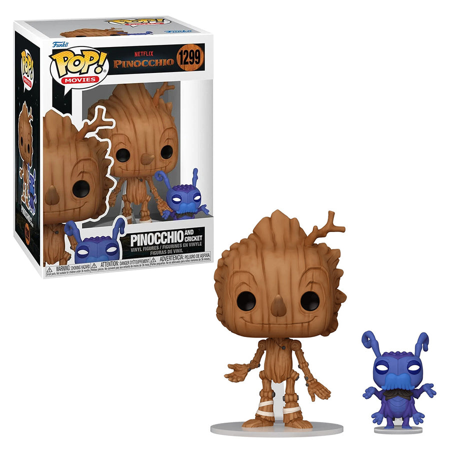 FUNKO POP MOVIES PINOCCHIO - PINOCCHIO WITH CRICKET 1299 BRINDE