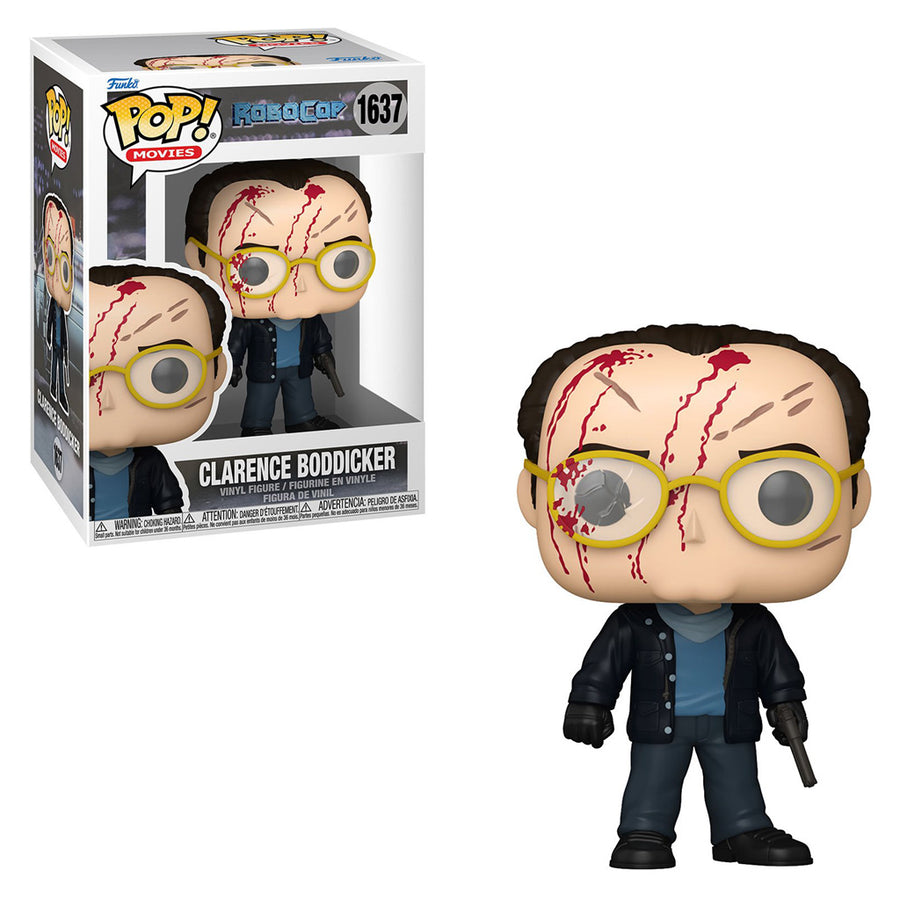 FUNKO POP MOVIES ROBOCOP - CLARENCE BODDICKER 1637 BRINDE