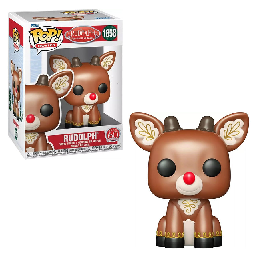 FUNKO POP MOVIES RUDOLPH THE RED-NOSED REINDEER 60TH ANNIVERSARY - RUDOLPH 1858 BRINDE