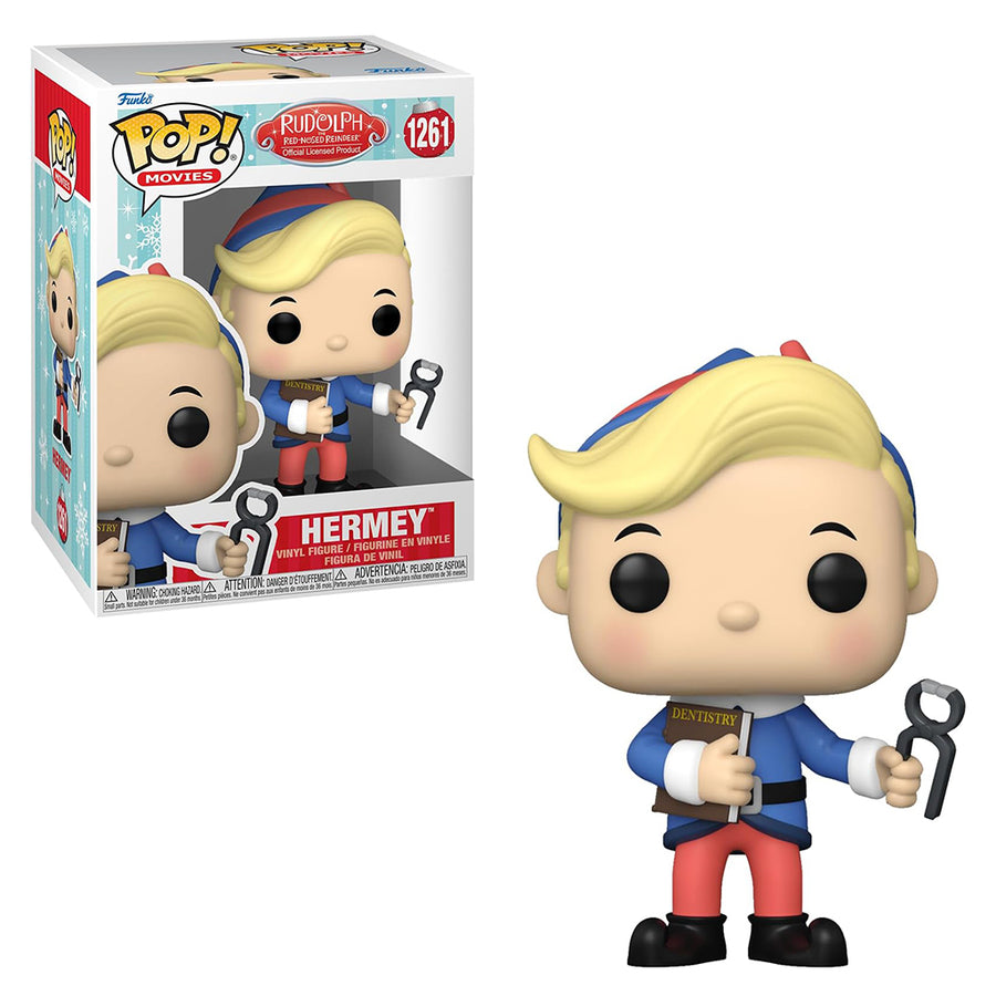 FUNKO POP MOVIES RUDOLPH THE RED-NOSED REINDEER - HERMEY 1261 BRINDE