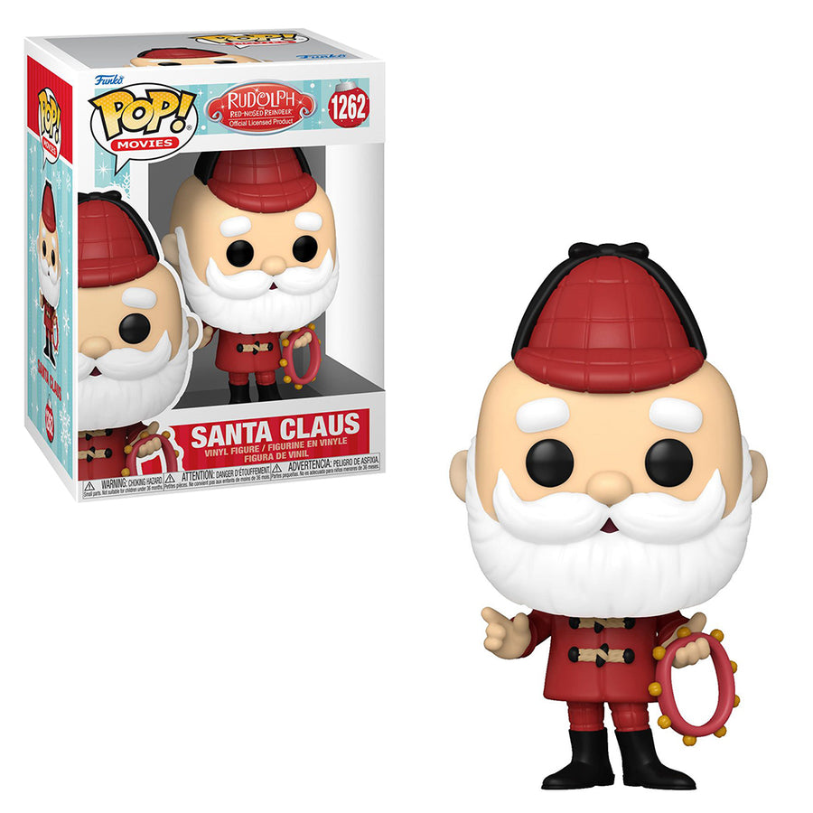 FUNKO POP MOVIES RUDOLPH THE RED-NOSED REINDEER - SANTA CLAUS 1262 BRINDE