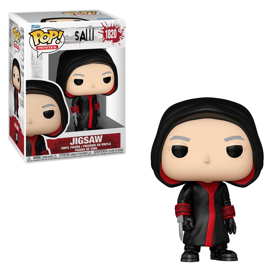 FUNKO POP MOVIES SAW 10TH ANNIVERSARY - JIGSAW 1820 BRINDE