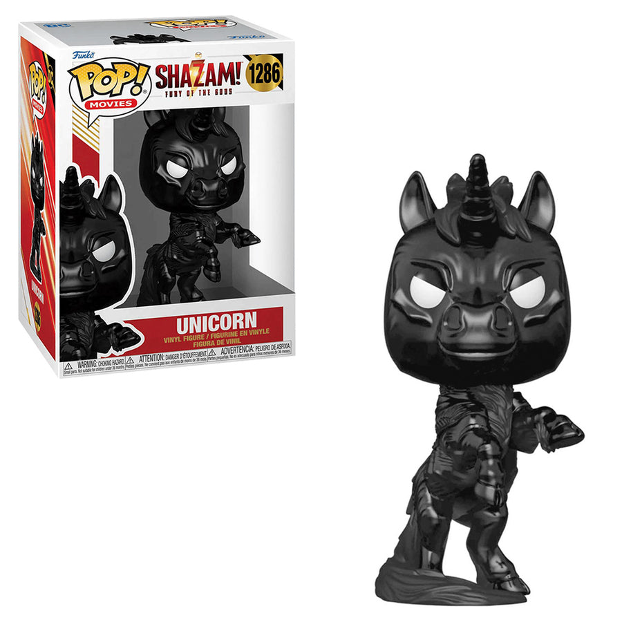 FUNKO POP MOVIES SHAZAM: FURY OF THE GODS - UNICORN 1286 BRINDE