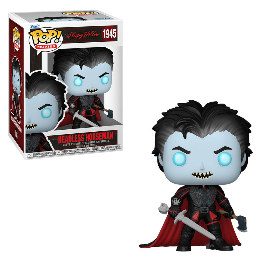 FUNKO POP MOVIES SLEEPY HOLLOW - HEADLESS HORSEMAN 1945 BRINDE