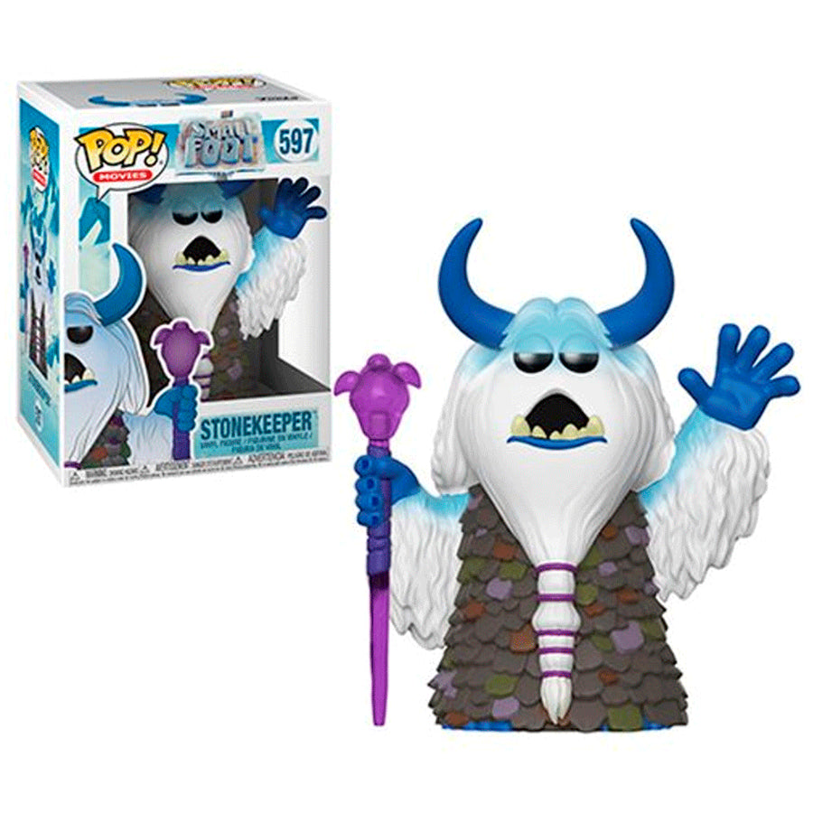 FUNKO POP MOVIES SMALLFOOT - STONEKEEPER 597 BRINDE