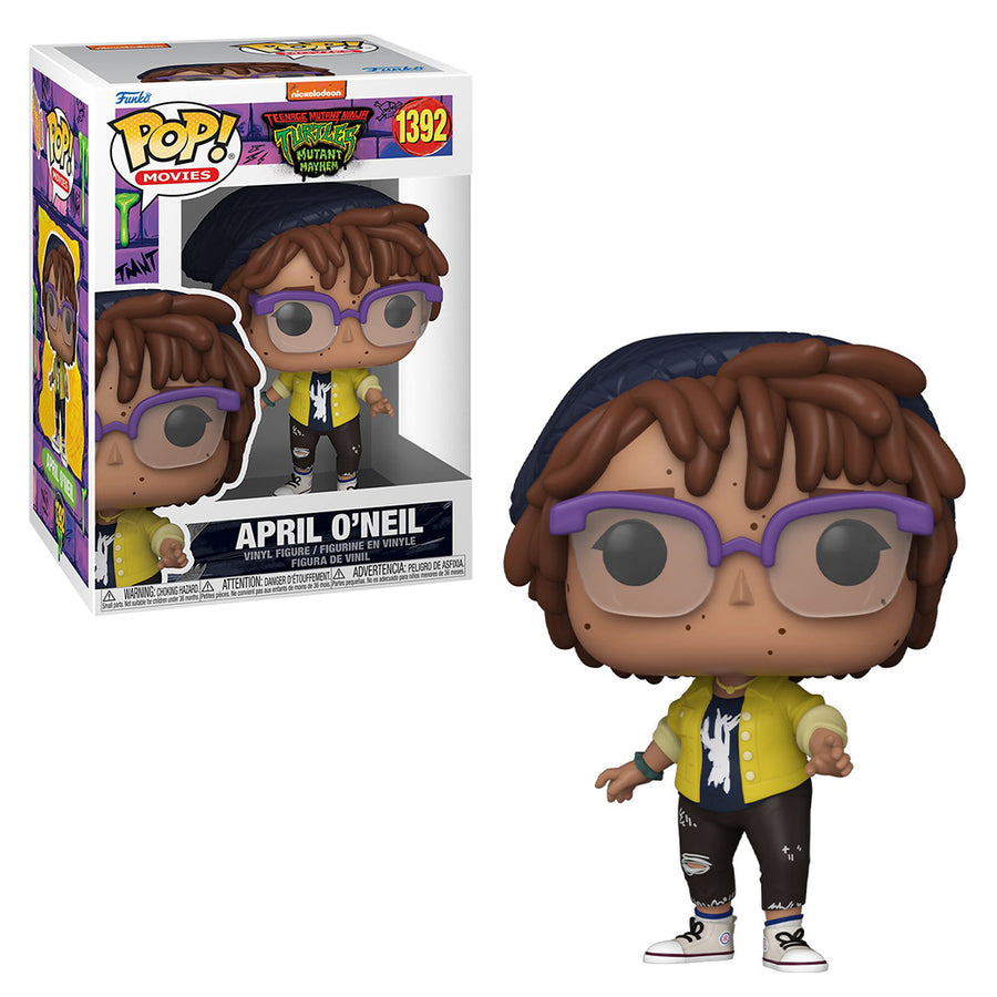 FUNKO POP MOVIES TEENAGE MUTANT NINJA TURTLES: MUTANT MAYHEM - APRIL O'NEIL 1392 BRINDE
