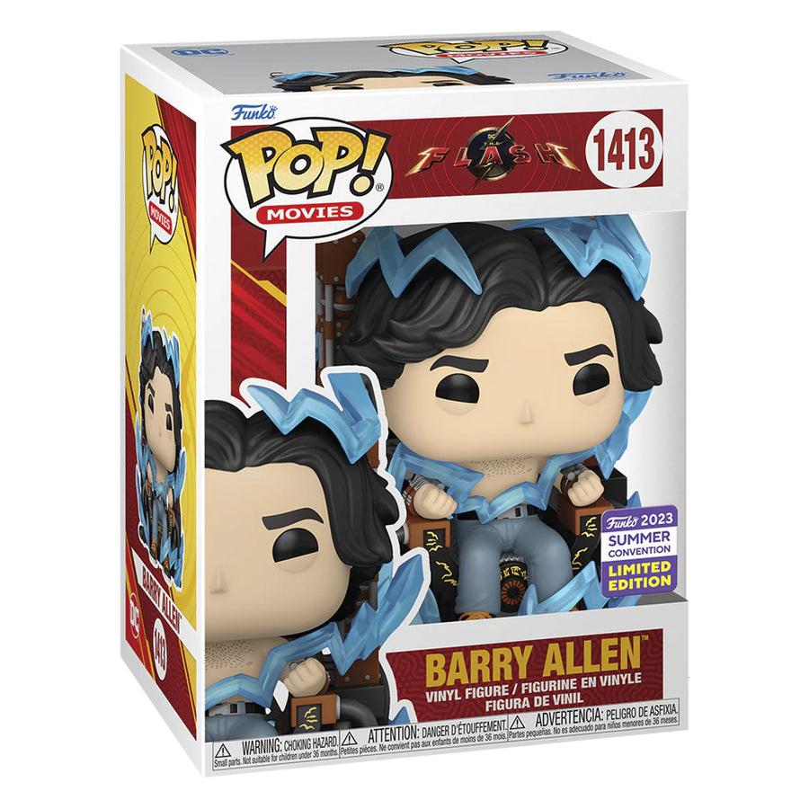 FUNKO POP MOVIES THE FLASH SAN DIEGO COMIC CON 2023 - BARRY ALLEN 1413