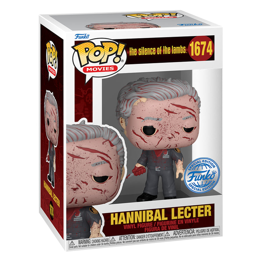 FUNKO POP MOVIES THE SILENCE OF THE LAMBS EXCLUSIVE - HANNIBAL LECTER 1674