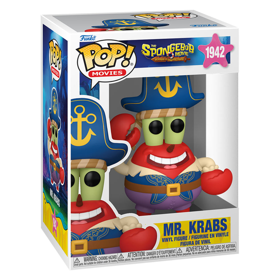 FUNKO POP MOVIES THE SPONGEBOB MOVIE - MR. KRABS 1942