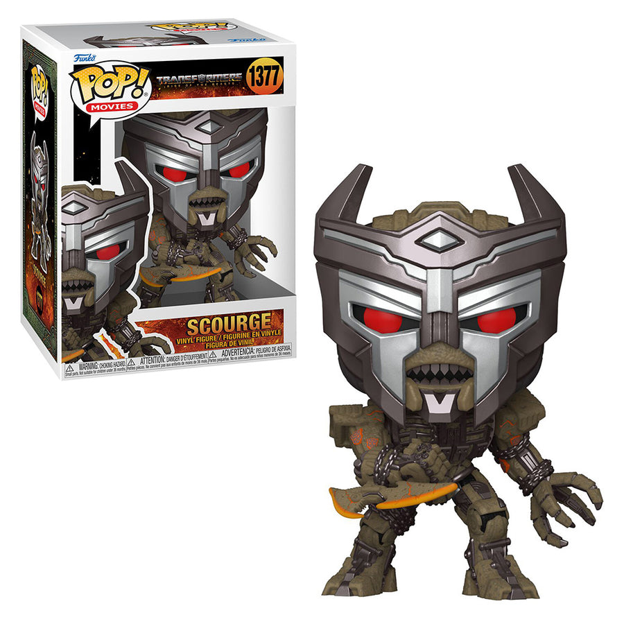 FUNKO POP MOVIES TRANSFORMERS RISE OF THE BEASTS - SCOURGE 1377 BRINDE