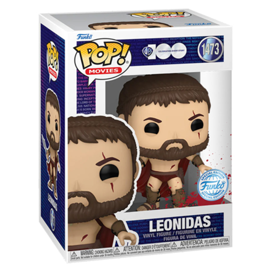 FUNKO POP MOVIES WARNER BROS 100TH 300 EXCLUSIVE - LEONIDAS 1473