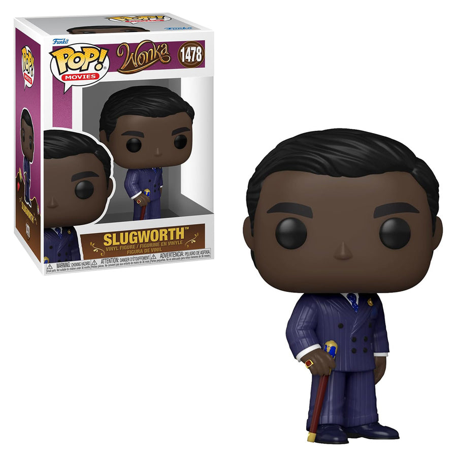 FUNKO POP MOVIES WONKA - SLUGWORTH 1478 BRINDE