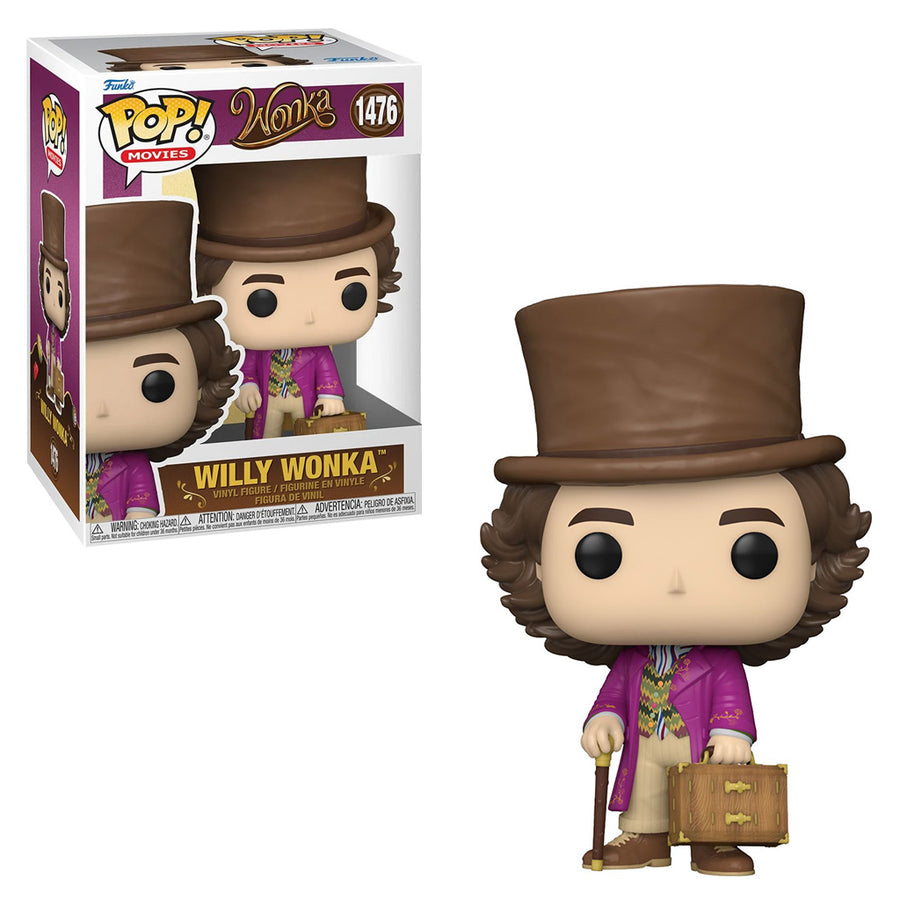 FUNKO POP MOVIES WONKA - WILLY WONKA 1476 BRINDE