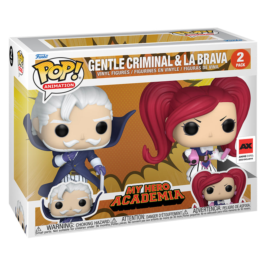 FUNKO POP MY HERO ACADEMIA - GENTLE CRIMINAL & LA BRAVA 60894