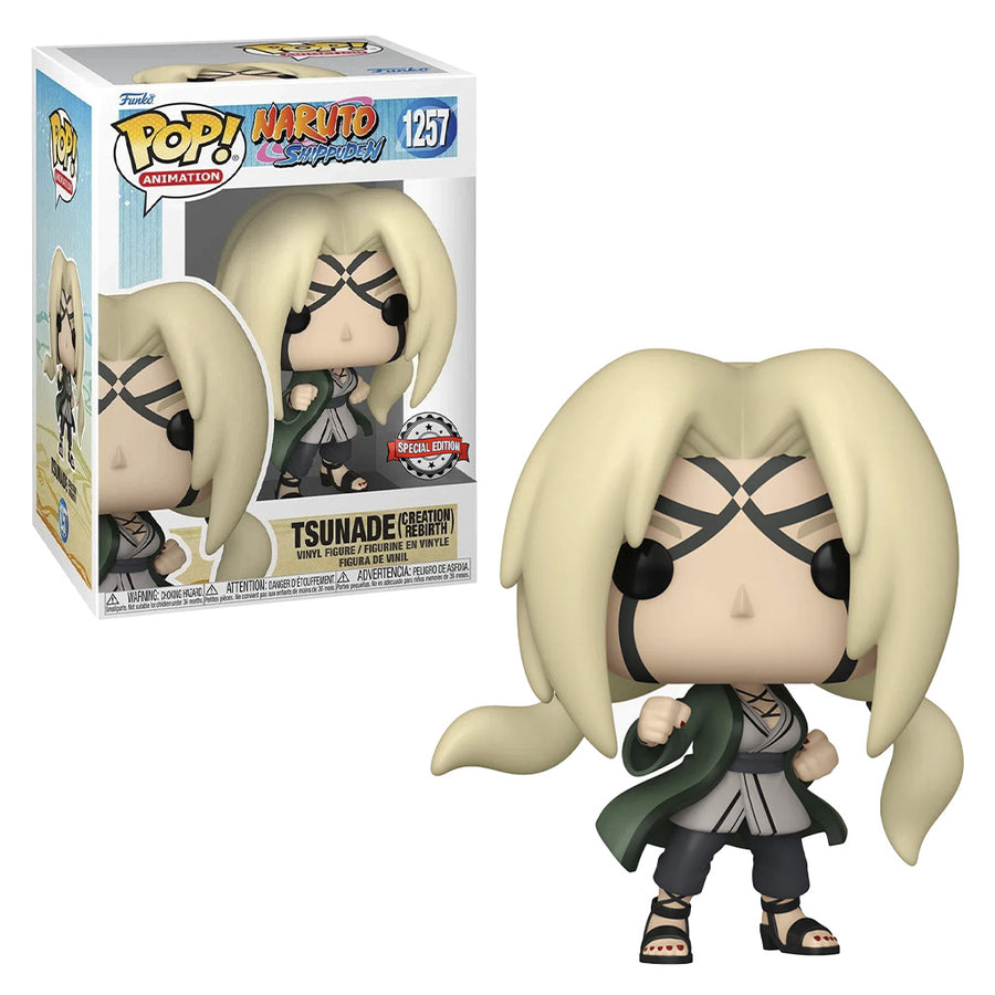 FUNKO POP NARUTO SHIPPUDEN EXCLUSIVE - TSUNADE (CREATION REBIRTH) 1257