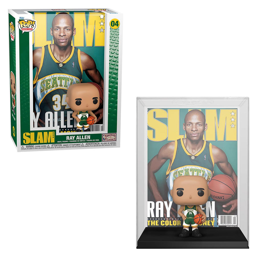 FUNKO POP NBA COVER SLAM - RAY ALLEN 04 BRINDE