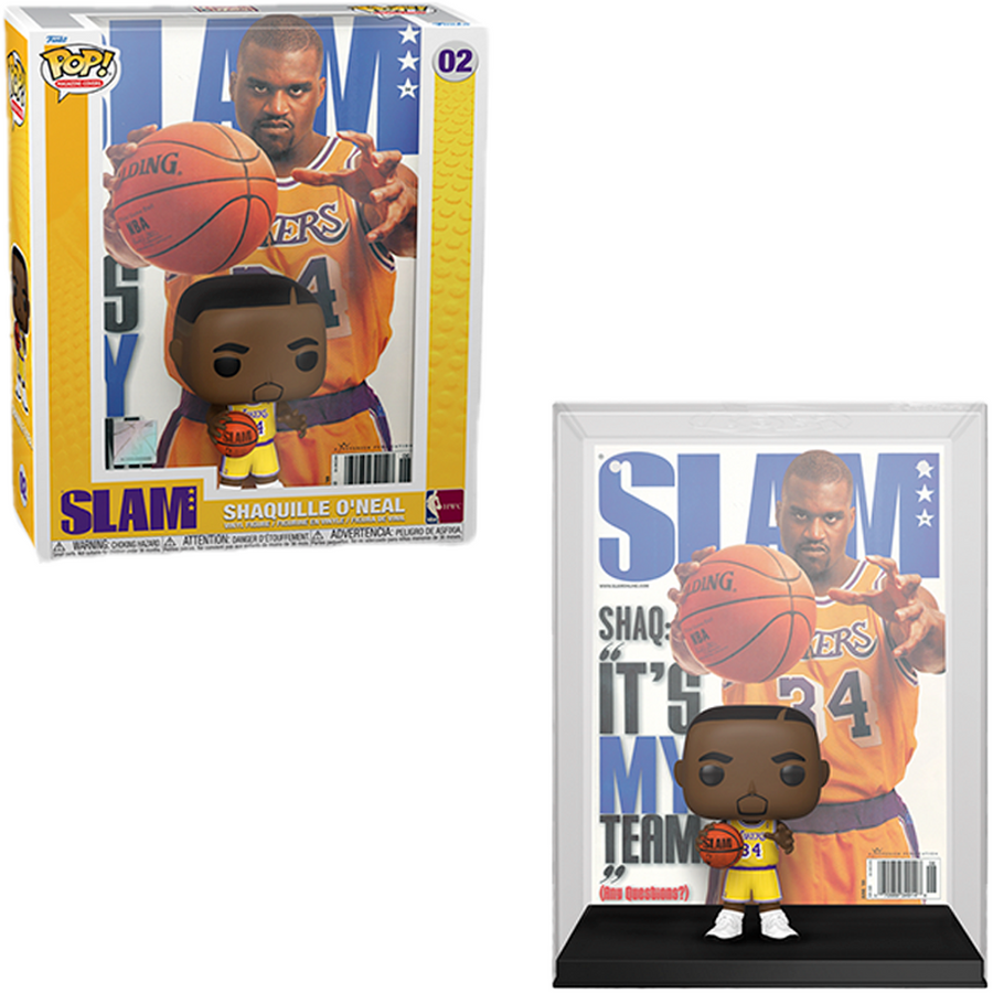 FUNKO POP NBA COVER SLAM - SHAQUILLE O’NEAL 02 BRINDE
