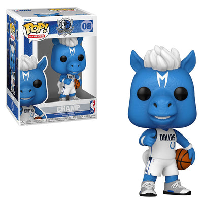 FUNKO POP NBA MASCOTS DALLAS MAVERICKS - CHAMPS 08