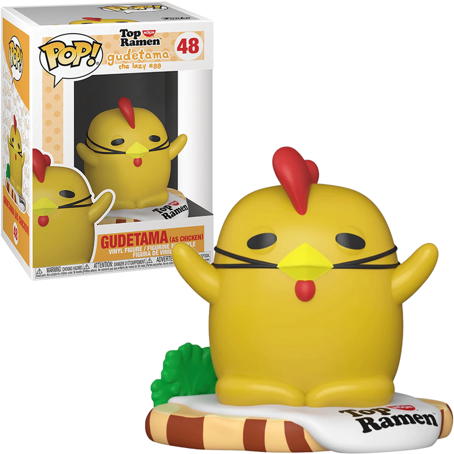 FUNKO POP NISSIN TOP RAMEN - GUDETAMA (AS CHICKEN) 48