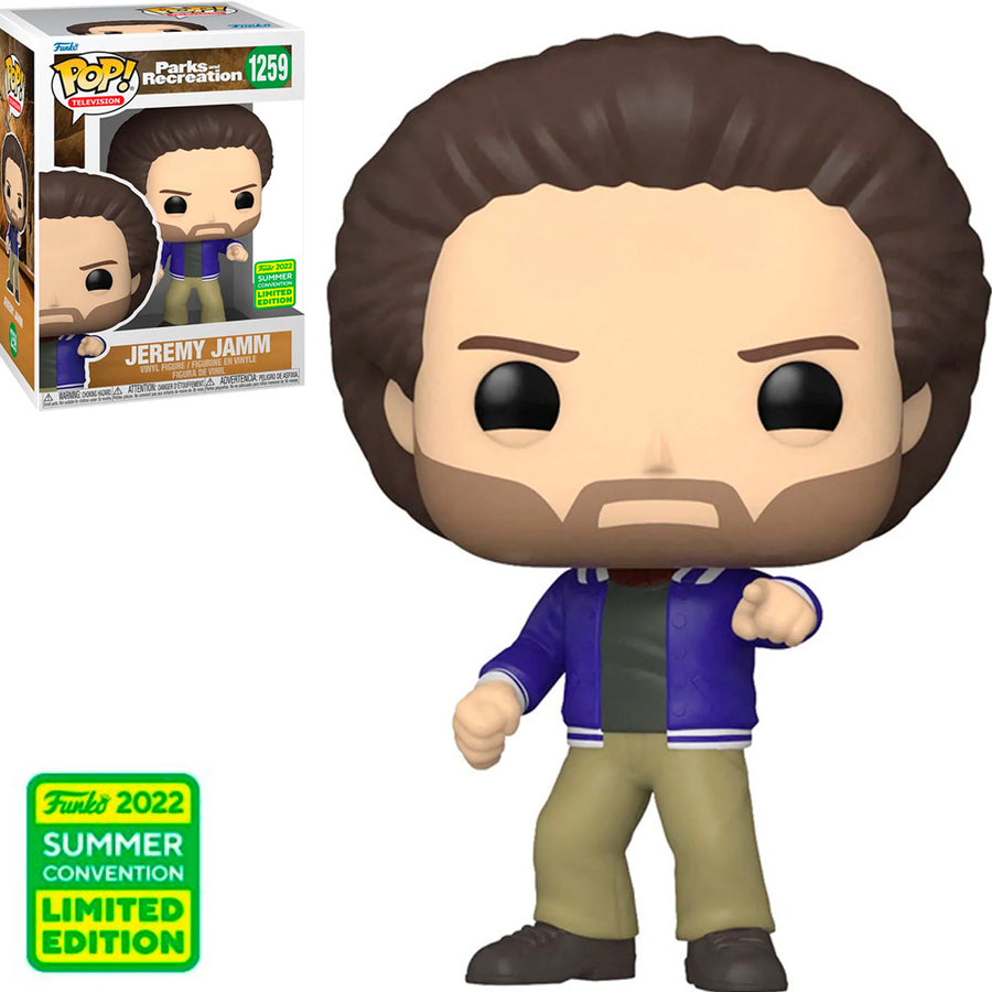 FUNKO POP PARKS AND RECREATION - JEREMY JAMM 1259 (SDCC 2022) BRINDE