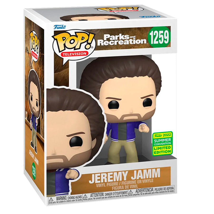 FUNKO POP PARKS AND RECREATION - JEREMY JAMM 1259 (SDCC 2022)