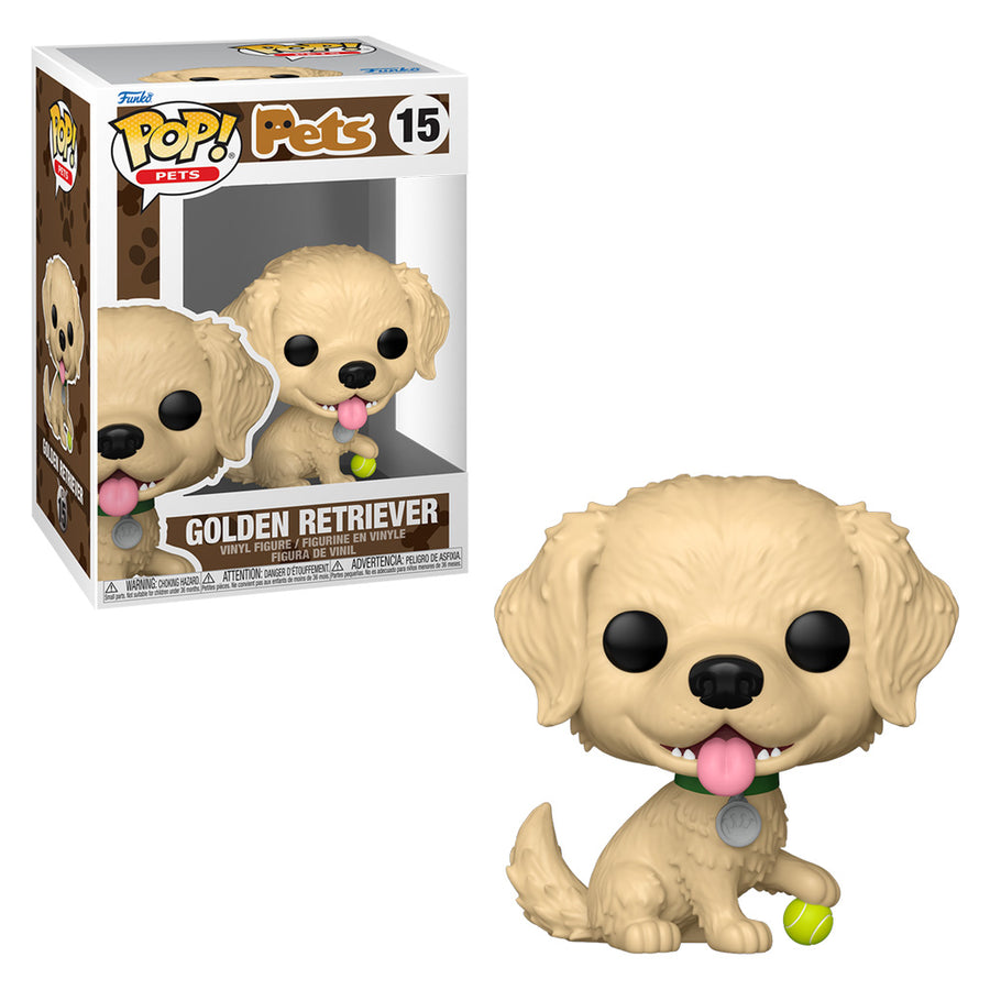 FUNKO POP PETS - GOLDEN RETRIEVER 15 BRINDE