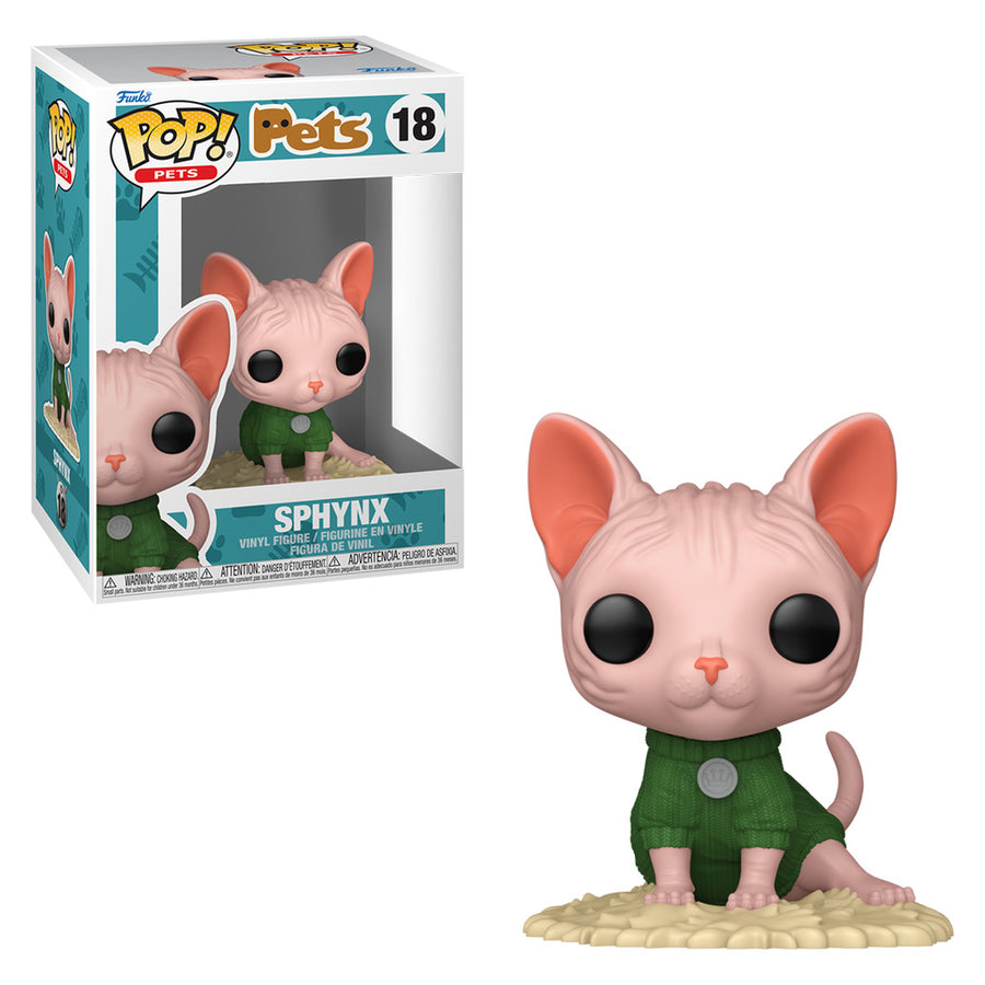 FUNKO POP PETS - SPHYNX 18 BRINDE