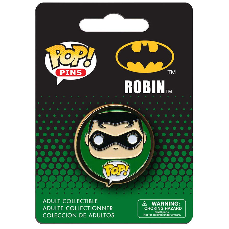 FUNKO POP PINS DC UNIVERSE ROBIN BRINDE