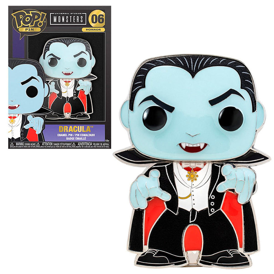 FUNKO POP PINS MONSTERS - DRACULA BRINDE