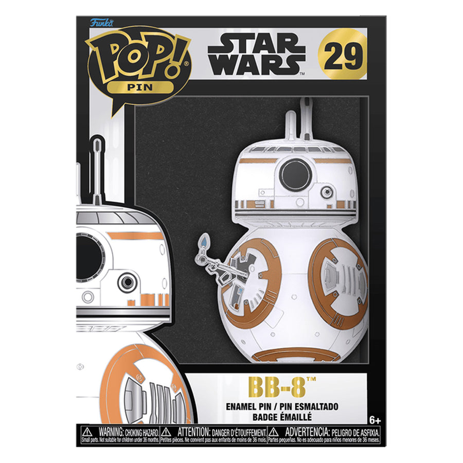 FUNKO POP PINS STAR WARS BB-8 (43703) BRINDE