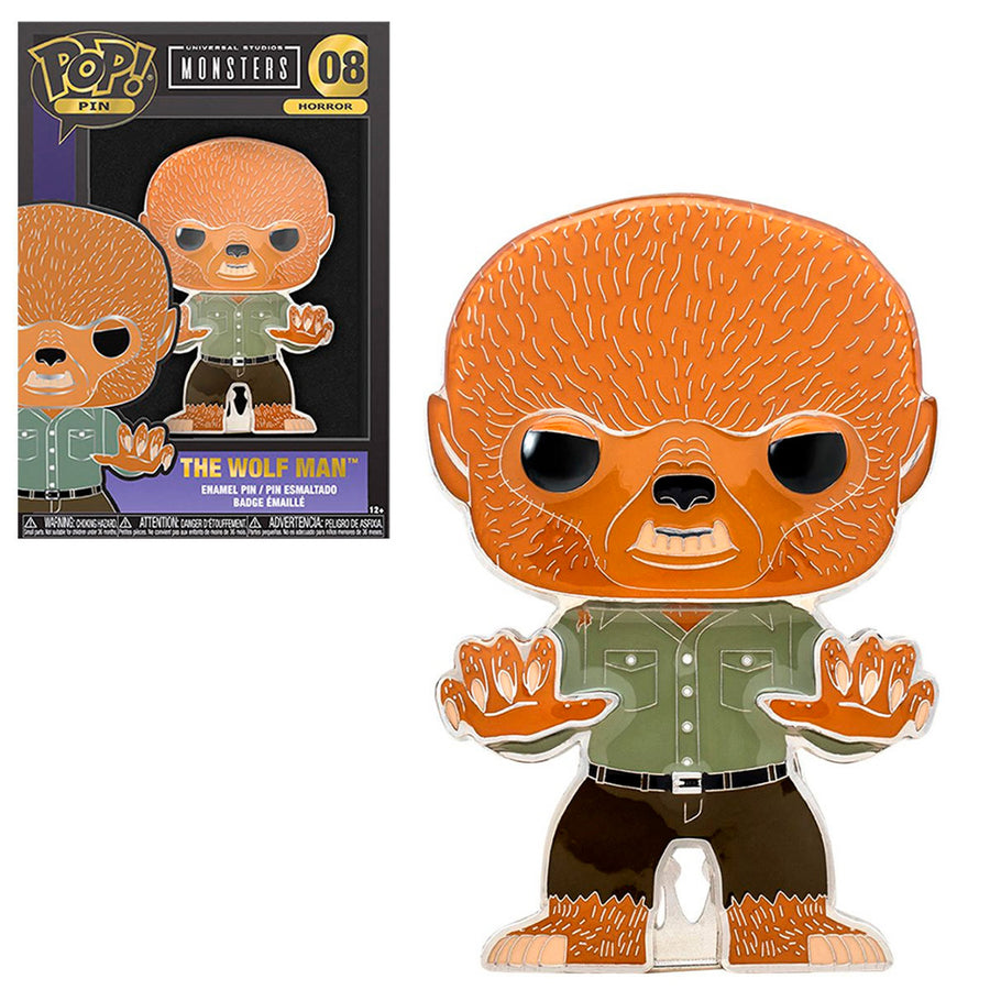 FUNKO POP PINS UNIVERSAL MONSTERS - THE WOLF MAN 08