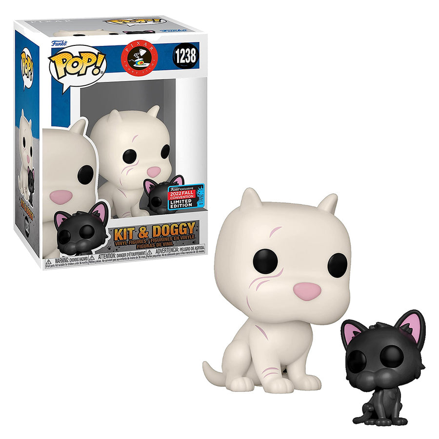 FUNKO POP PIXAR KITBULL - KIT & DOGGY 1238 BRINDE