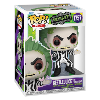 FUNKO POP PLUS BEETLEJUICE - BEETLEJUICE ON TOMBSTONE 1757