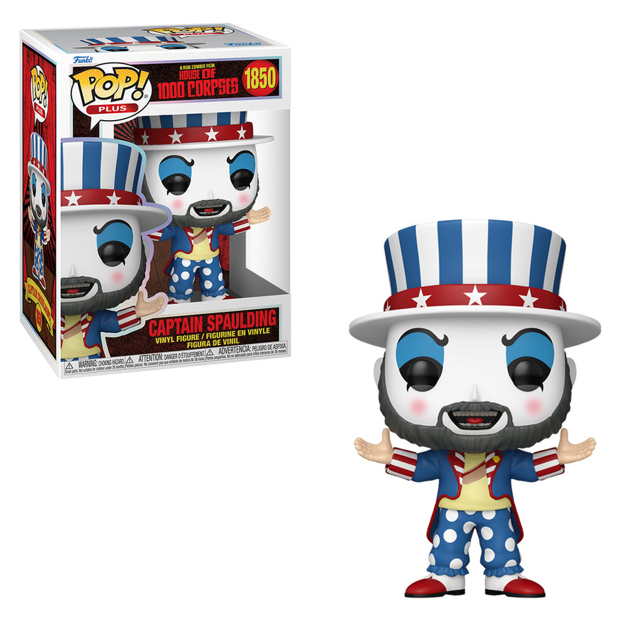 FUNKO POP PLUS HOUSE OF THE 1000 CORPSES - CAPTAIN SPAULDING 1850
