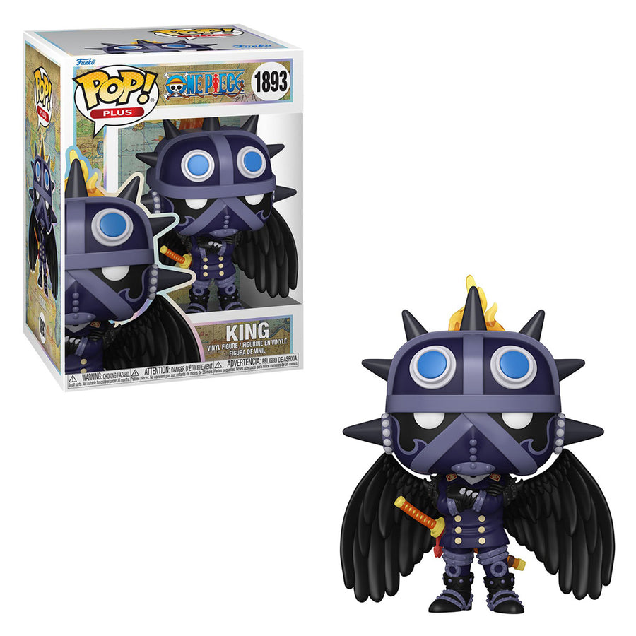 FUNKO POP PLUS ONE PIECE - KING 1893 BRINDE