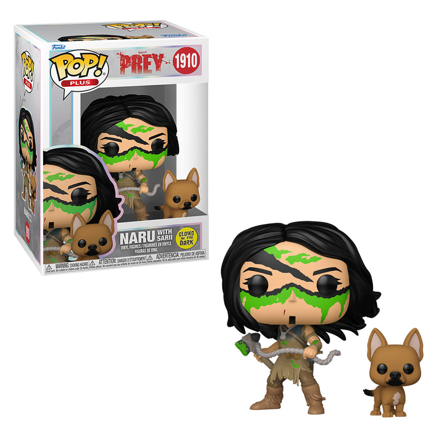 FUNKO POP PLUS PREY - NARU WITH SARII (GLOWS IN THE DARK) 1910